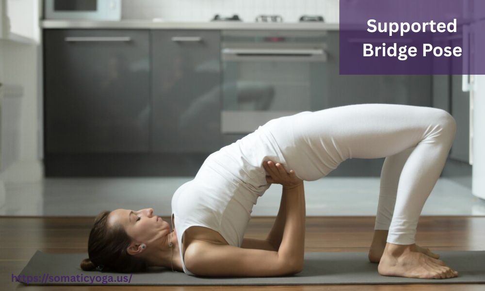 Supported Bridge Pose