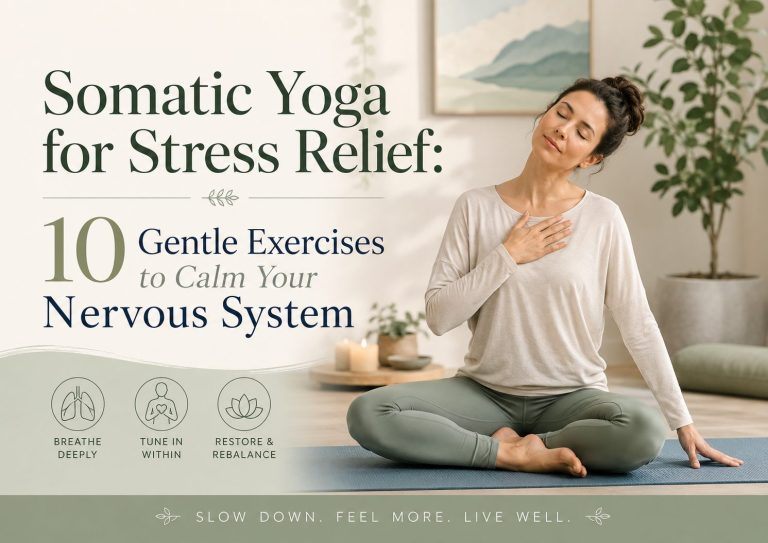 Somatic Yoga for Stress Relief: 10 Gentle Exercises to Calm Your Nervous System